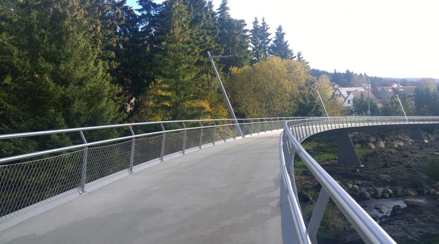 Fuß- und Radwegbrücke in Schierke